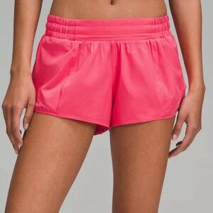 Lululemon Athletica Pink Athletic Shorts Lightweight Moisture-Wicking